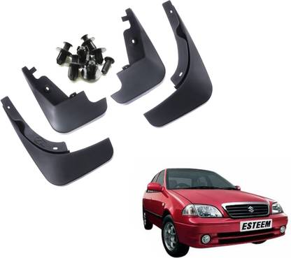 WolkomHome Mud Flap, Front Mud Guard, Rear Mud Guard For Maruti Esteem NA