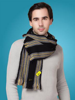 MHAX Self Design Men Muffler