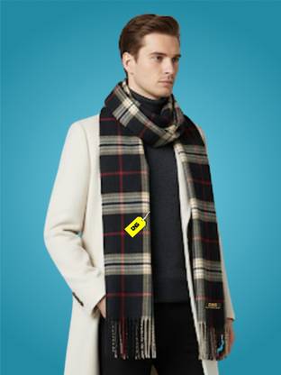 Daily Needs Shop Checkered Men Muffler