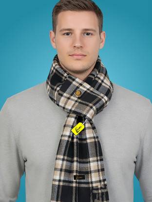 MHAX Checkered Men Muffler