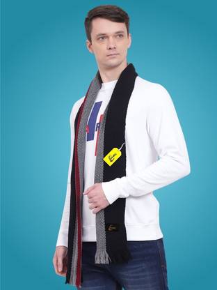MHAX Self Design Men Muffler