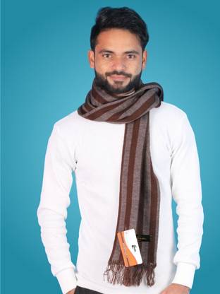 MHAX Striped Men Muffler