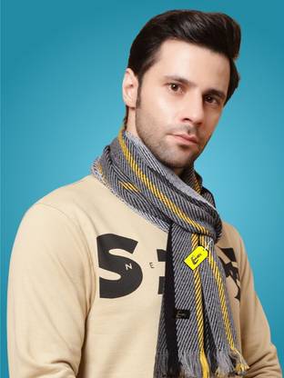 MHAX Self Design Men Muffler