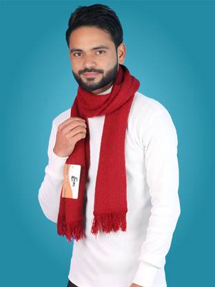 MHAX Self Design Men Muffler