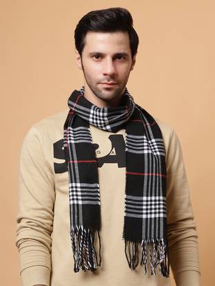 Lebami Checkered Men Muffler