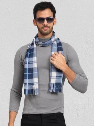 Fashionon Checkered Men Muffler