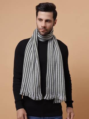 vesture Striped Men Muffler