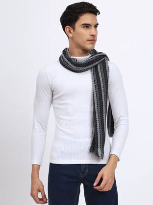 vesture Striped Men Muffler