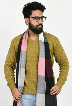 Life and style Striped Men Muffler