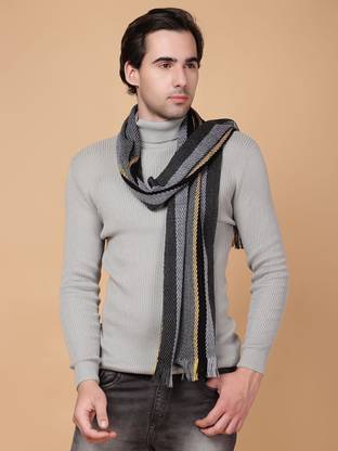 vesture Striped Men Muffler