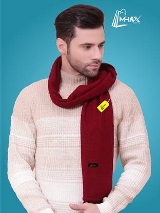 MHAX Solid Men Muffler