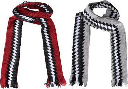 Queen Style Checkered Men Muffler