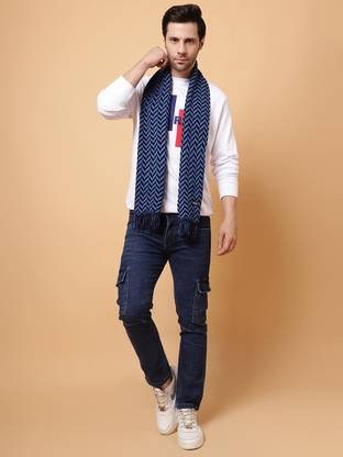 vesture Striped Men Muffler