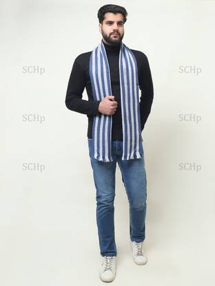 SCHp Striped Men Muffler