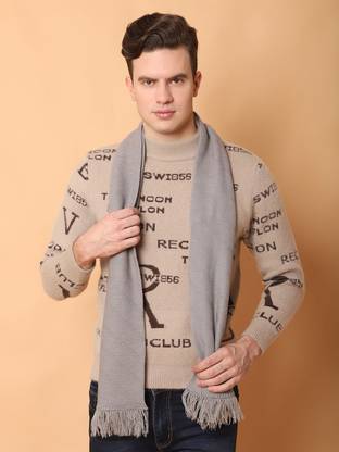 vesture Self Design, Solid, Woven Men Muffler