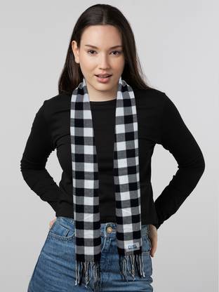 Daily Needs Shop Checkered Women Muffler