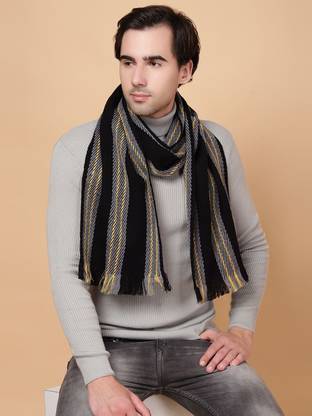 vesture Striped Men Muffler