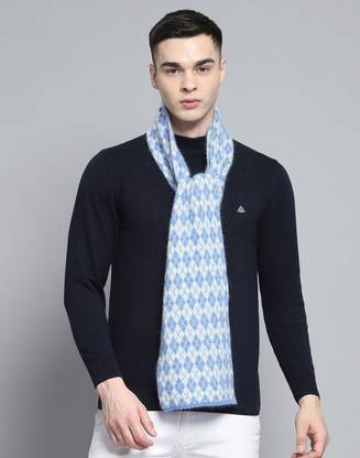 MONTE CARLO Self Design Men Muffler