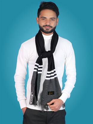 MHAX Striped Men Muffler