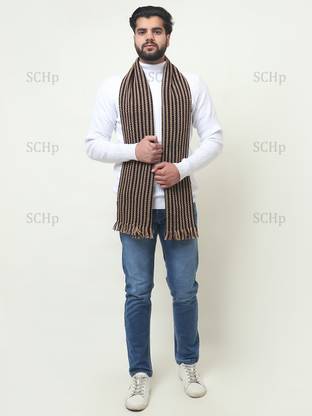 SCHp Striped Men Muffler