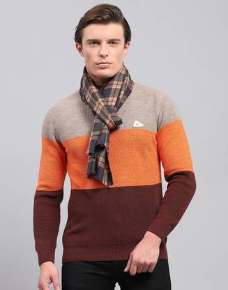 MONTE CARLO Self Design Men Muffler