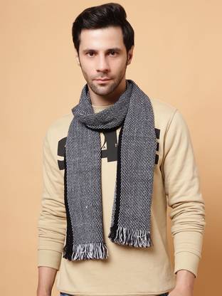 vesture Striped Men Muffler