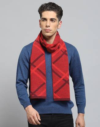 MONTE CARLO Self Design Men Muffler