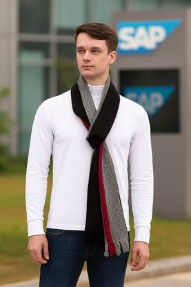 SCHp Striped Men Muffler