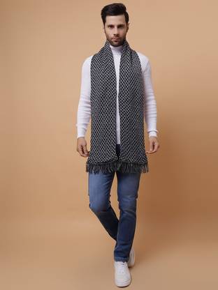 SCHp Geometric Print Men Muffler