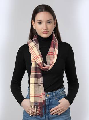 Daily Needs Shop Checkered Women Muffler