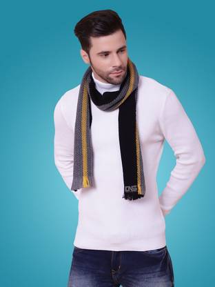 MHAX Self Design Men Muffler