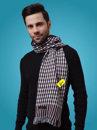 MHAX Self Design Men Muffler