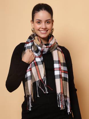 JMT Wear Striped Women Muffler