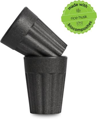 Eha Earth-Friendly Cutting Chai Cups | 100 ml | Coffee Cup Made with Rice Husk | Biocomposite Coffee Mug