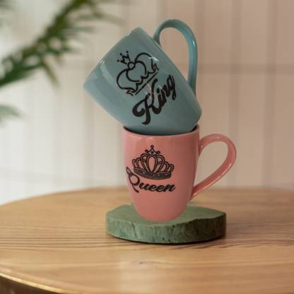 love unlimited KIng Queen Milk Coffee mug Ceramic Coffee Mug