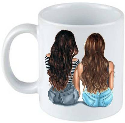 phlipkart Happy Friendship Day - Friends Forever - Friends Together - Ceramic Coffee Mug
