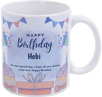 GIFTUATION Happy Birthday Hebi / Gift for Birthday Ceramic Coffee Mug