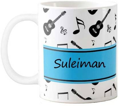 Exocticaa Happy Birthday Gift for Sushma Music 011 Ceramic Coffee Mug