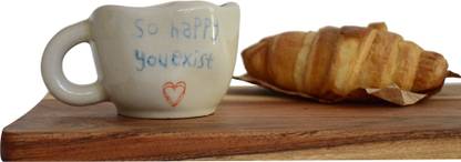 QSHI Happy mug Ceramic Coffee Mug