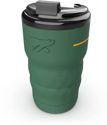 headway Java Insulated Stainless Steel Coffee/Travel 360 ML - Green Stainless Steel Tumbler