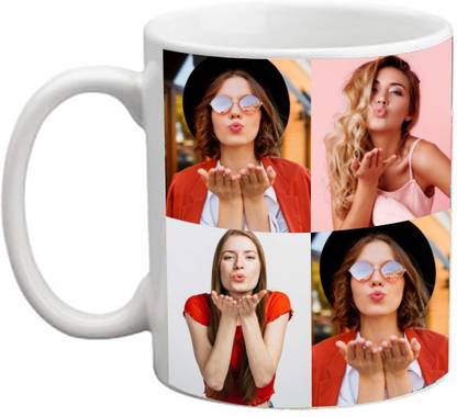 Giftspedia Photo mug Print Photo, Logo & Text on Cup For Birthday , Anniversary Gift 23 Ceramic Coffee Mug