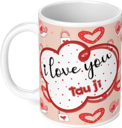 DojaBeauty Tau Ji Best Gift For Birthday & Return Gifts For Loving Ones (DB-845) Ceramic Coffee Mug