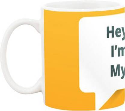 csp print HEY THERE I AM USING MY BRAIN SPECIAL THOUGHT MUG Ceramic Coffee Mug