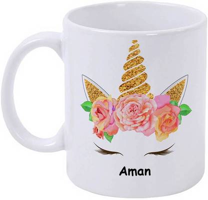epheriwala Unicorn Aman Ceramic Coffee Mug