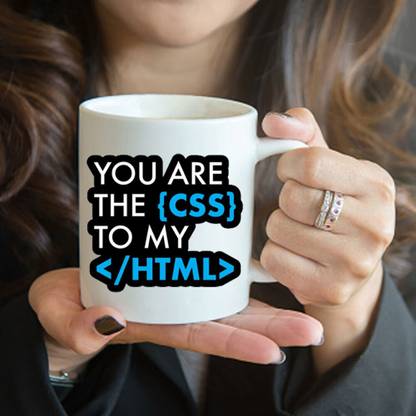 Artefact HTMLCSS Coffee Cup For Software Engineer,Developer, Coder Ceramic Coffee Ceramic Coffee Mug