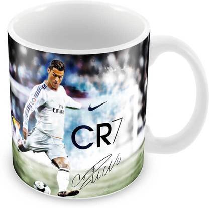 Manorath Cristiano Ronaldo Cr7 (325ML) Ceramic Coffee Mug