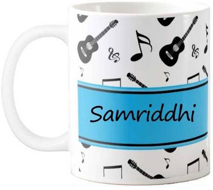 GNS National Happy Birthday Gift for Sharmila Music 011 Ceramic Coffee Mug