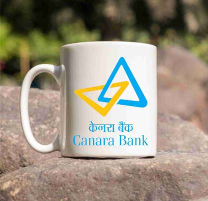Balloonistics CANARA BANK LOGO CoffeeMug for Gift and Choice for Kids Friends Ceramic Coffee Mug