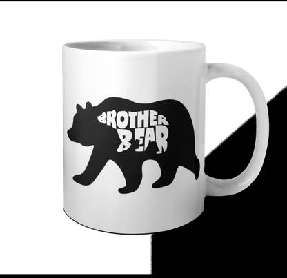 Phirki Studio PS-straight-bro-MUG36 Ceramic Coffee Mug