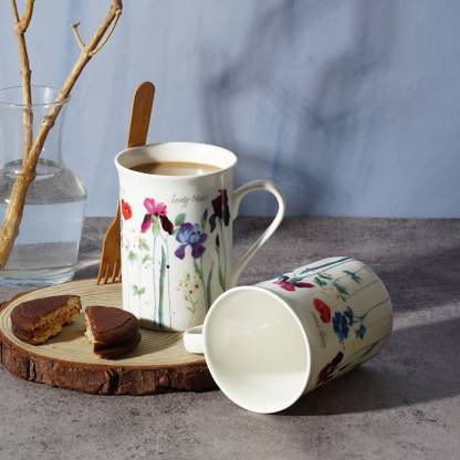 DANDY LINES PANAMA 90048 Bone China Coffee Mug